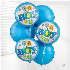 Baby Boy Balloon Bouquet