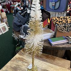 White gold sparkly Tree 19inch