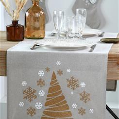 Table Runner Creamgold