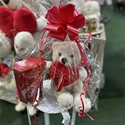 Valentine Teddy with Lindt Choc 