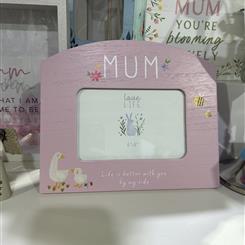 Mum pink frame 